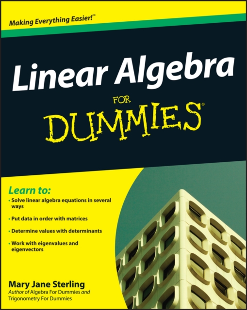 Linear Algebra For Dummies, PDF eBook