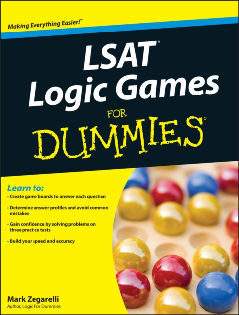 LSAT Logic Games For Dummies, PDF eBook