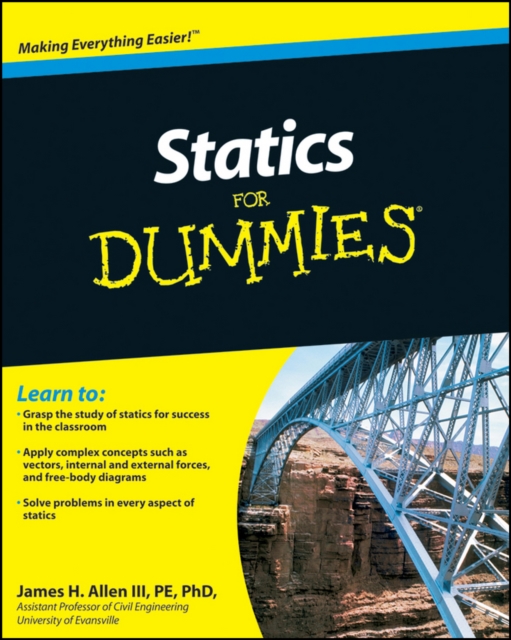 Statics For Dummies, Paperback / softback Book