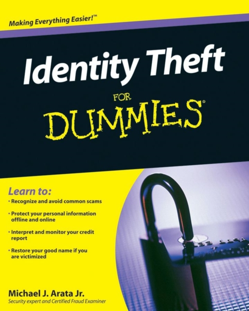 Identity Theft For Dummies, EPUB eBook
