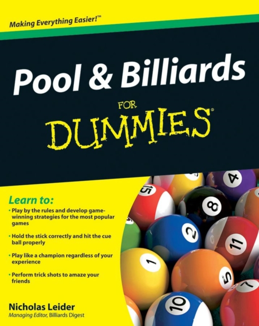 Pool and Billiards For Dummies, PDF eBook
