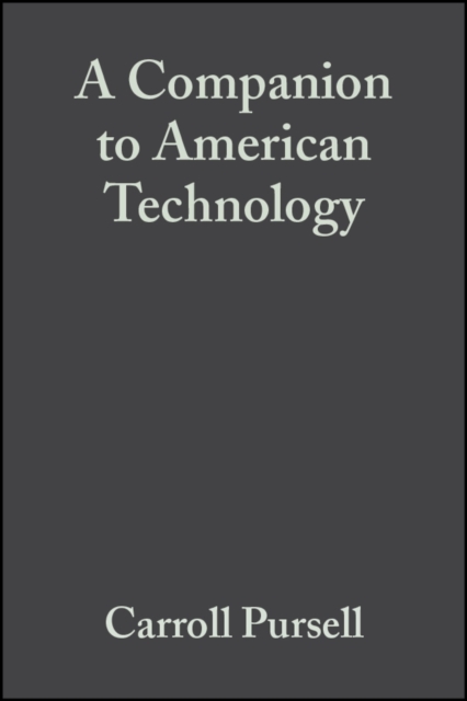 A Companion to American Technology, PDF eBook