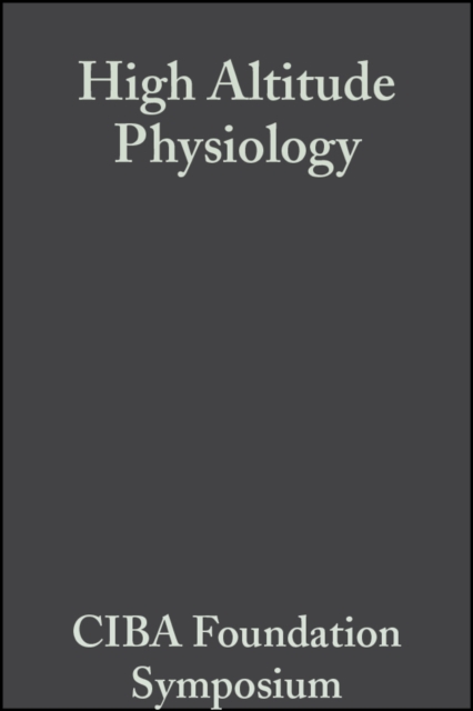 High Altitude Physiology : Cardiac and Respiratory Aspects, PDF eBook