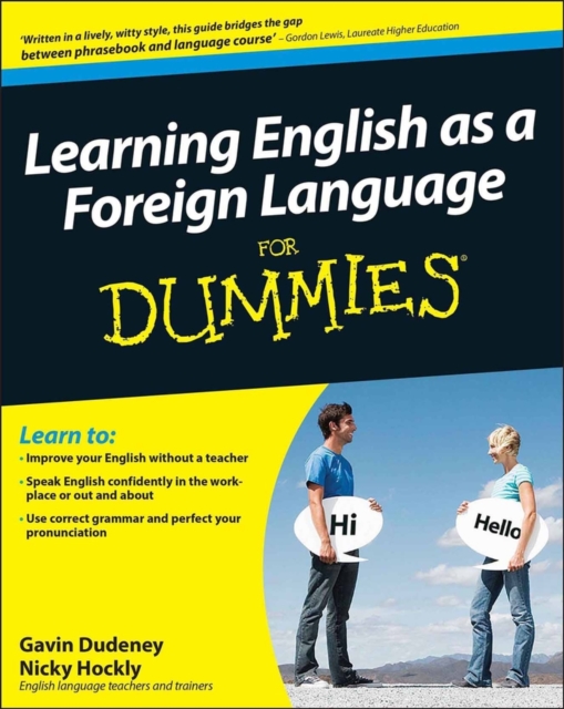 Learning English as a Foreign Language For Dummies, Multiple-component retail product, part(s) enclose Book