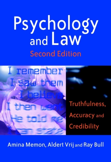 Psychology and Law : Truthfulness, Accuracy and Credibility, PDF eBook