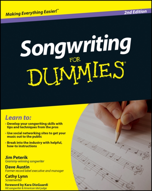 Songwriting For Dummies, PDF eBook