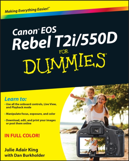 Canon EOS Rebel T2i / 550D For Dummies, EPUB eBook