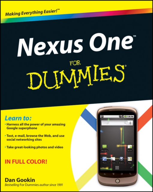 Nexus One For Dummies, EPUB eBook