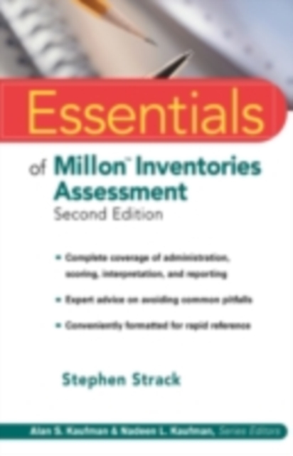 Essentials of Millon Inventories Assessment, PDF eBook