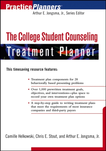 The College Student Counseling Treatment Planner, PDF eBook