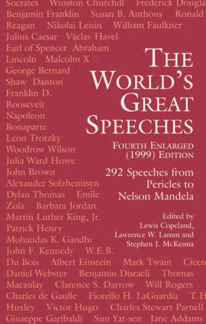 The World's Great Speeches, EPUB eBook