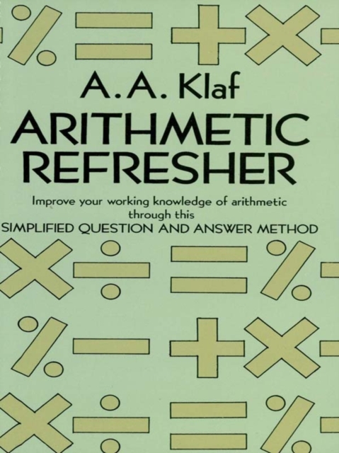 Arithmetic Refresher, EPUB eBook
