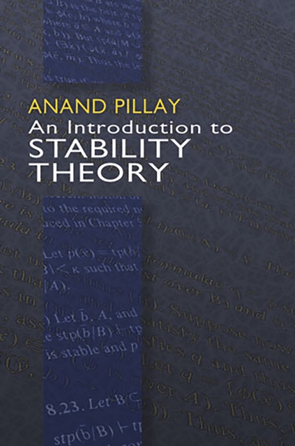 An Introduction to Stability Theory, EPUB eBook