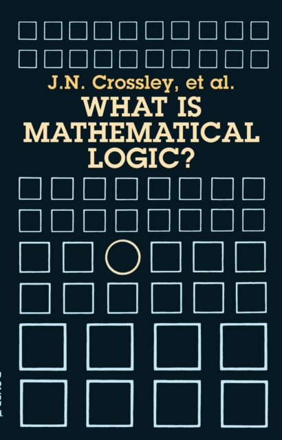 What Is Mathematical Logic?, EPUB eBook