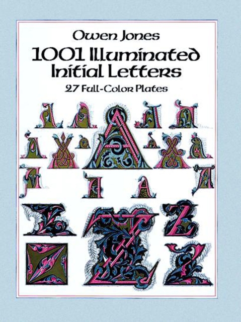 1001 Illuminated Initial Letters : 27 Full-Color Plates, EPUB eBook
