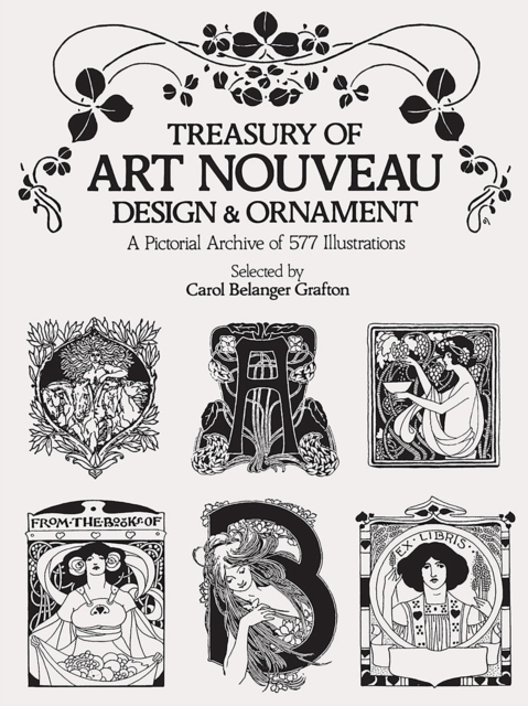 Treasury of Art Nouveau Design & Ornament, Paperback / softback Book