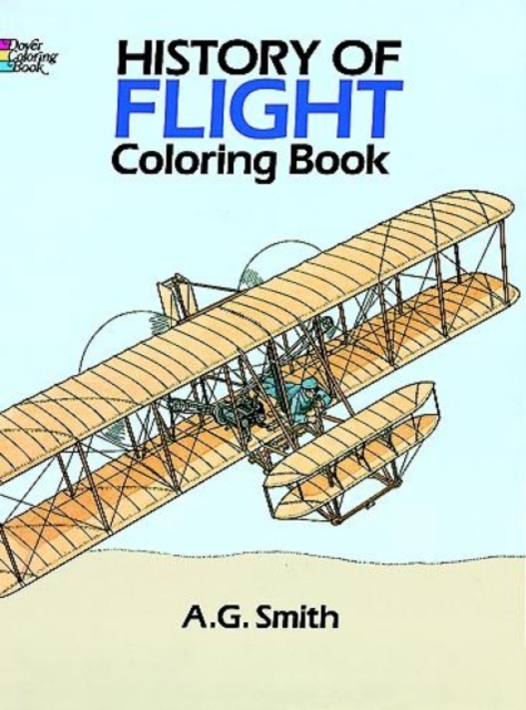 History of Flight Coloring Book, Paperback / softback Book