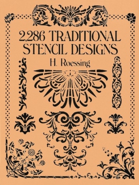 2,286 Traditional Stencil Designs, Other merchandise Book