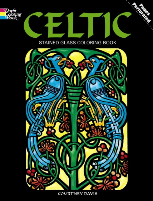 Celtic Stained Glass Coloring Book, Paperback / softback Book