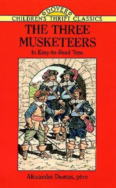 The Three Musketeers : In Easy-to-Read-Type, Paperback / softback Book