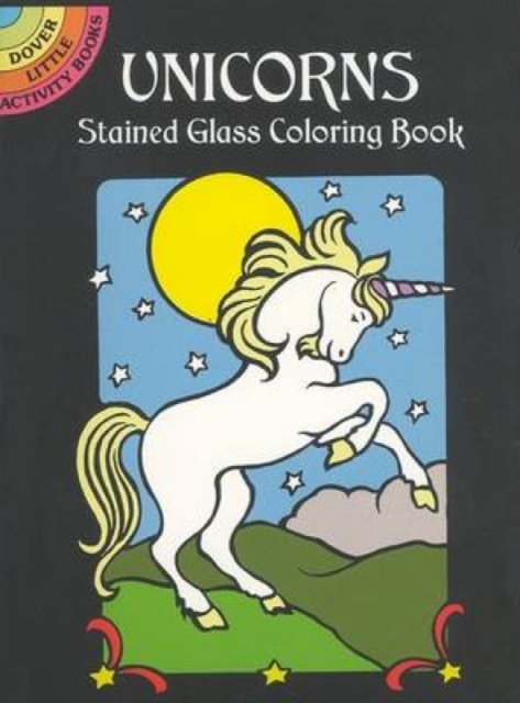Unicorns Stained Glass Colouring Book, Other merchandise Book