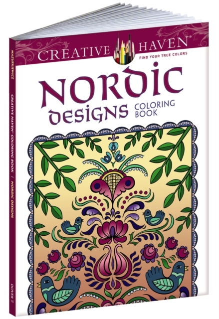 Creative Haven Nordic Designs Collection Coloring Book, Paperback / softback Book