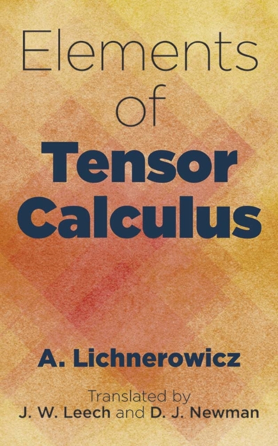 Elements of Tensor Calculus, Paperback / softback Book