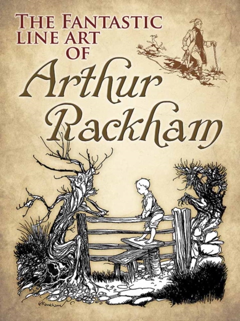 Fantastic Line Art of Arthur Rackham, Paperback / softback Book