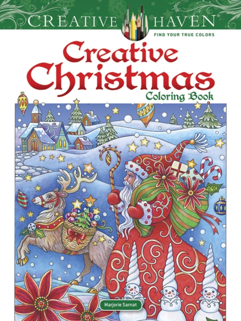 Creative Haven Creative Christmas Coloring Book, Paperback / softback Book