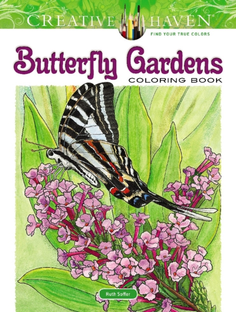 Creative Haven Butterfly Gardens Coloring Book, Other book format Book