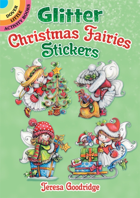 Glitter Christmas Fairies Stickers, Paperback / softback Book