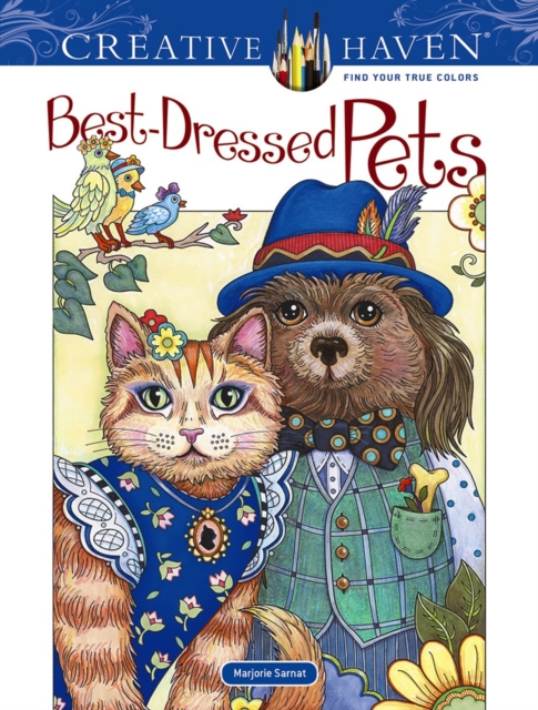 Creative Haven Best-Dressed Pets Coloring Book, Paperback / softback Book