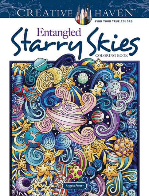 Creative Haven Entangled Starry Skies Coloring Book, Paperback / softback Book