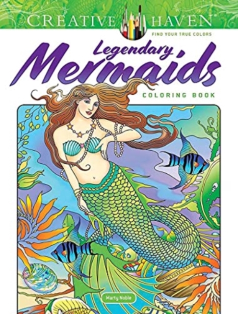 Creative Haven Legendary Mermaids Coloring Book, Paperback / softback Book