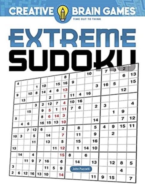 Creative Brain Games Extreme Sudoku, Paperback / softback Book