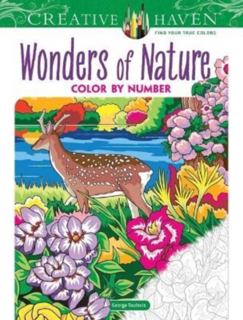 Creative Haven Wonders of Nature Color by Number, Paperback / softback Book