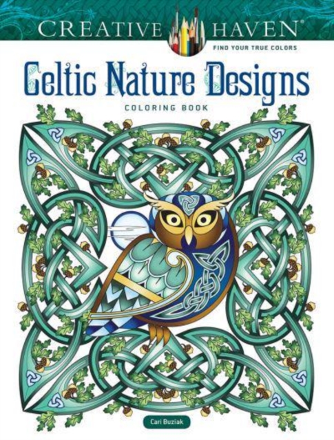 Creative Haven Celtic Nature Designs Coloring Book, Paperback / softback Book