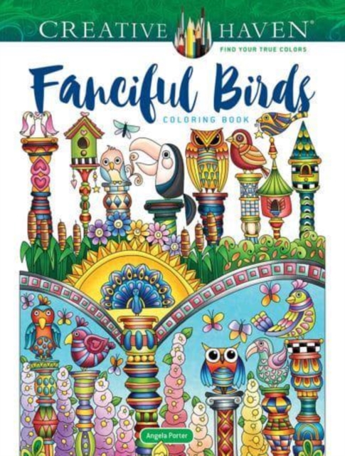Creative Haven Fanciful Birds Coloring Book, Paperback / softback Book