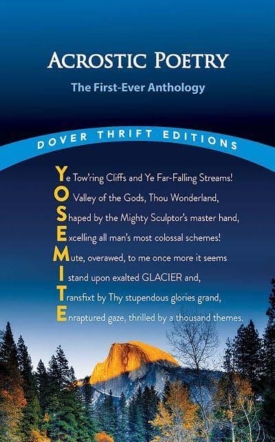 Acrostic Poetry : The First-Ever Anthology, Paperback / softback Book