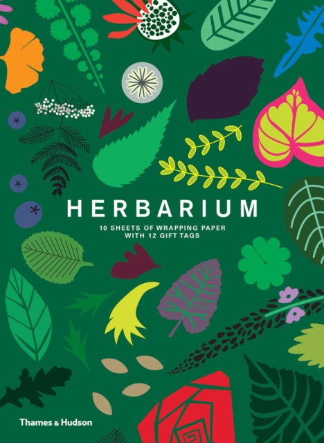 Herbarium: Gift Wrapping Paper Book : 10 Sheets of Wrapping Paper with 12 Gift Tags, Paperback / softback Book