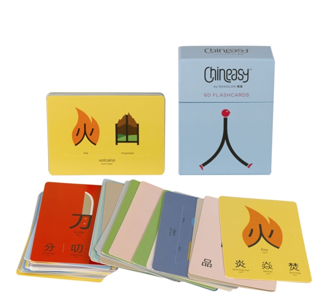 Chineasy™ 60 Flashcards, Postcard book or pack Book
