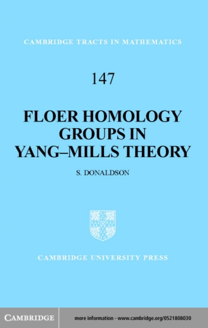 Floer Homology Groups in Yang-Mills Theory, PDF eBook