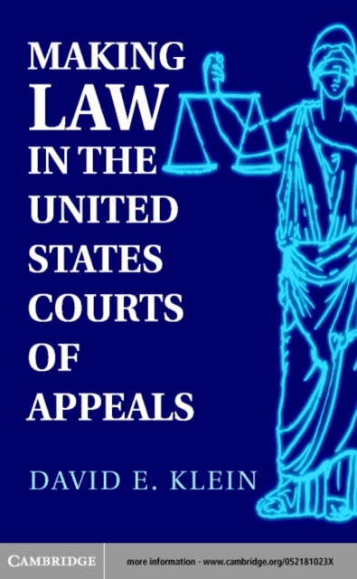 Making Law in the United States Courts of Appeals, PDF eBook