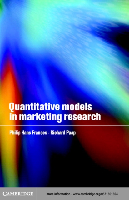 Quantitative Models in Marketing Research, PDF eBook