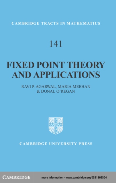 Fixed Point Theory and Applications, PDF eBook