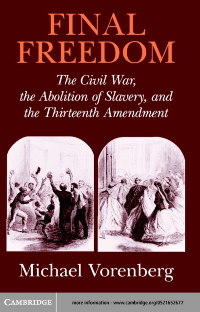 Final Freedom : The Civil War, the Abolition of Slavery, and the Thirteenth Amendment, PDF eBook
