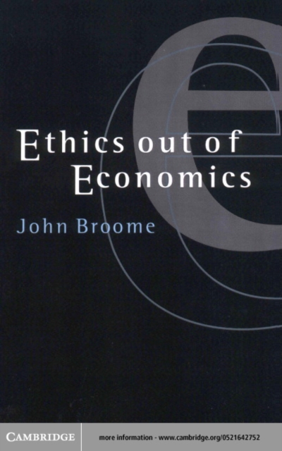 Ethics out of Economics, PDF eBook