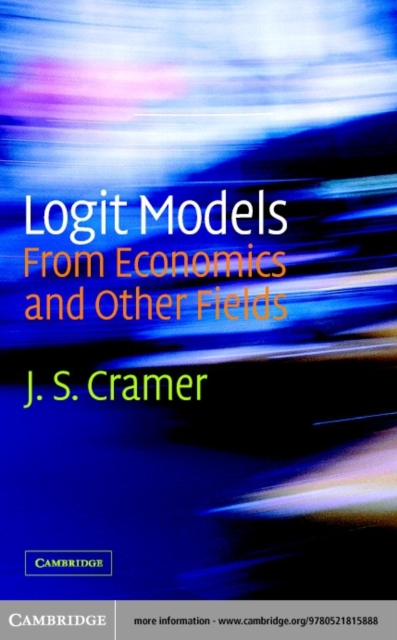 Logit Models from Economics and Other Fields, PDF eBook