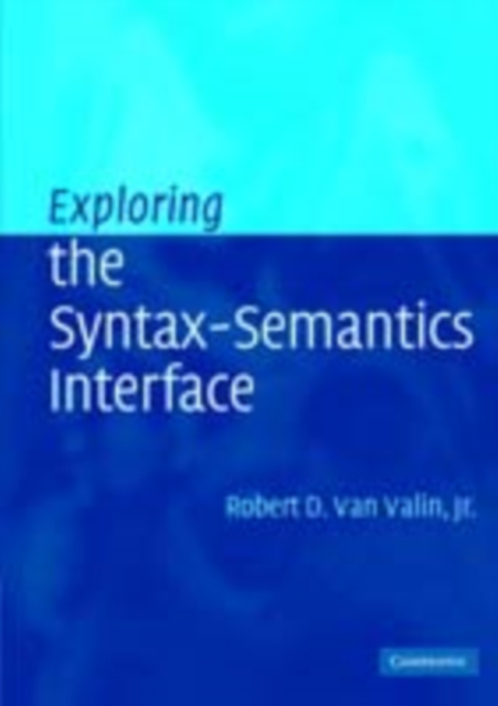 Exploring the Syntax-Semantics Interface, PDF eBook