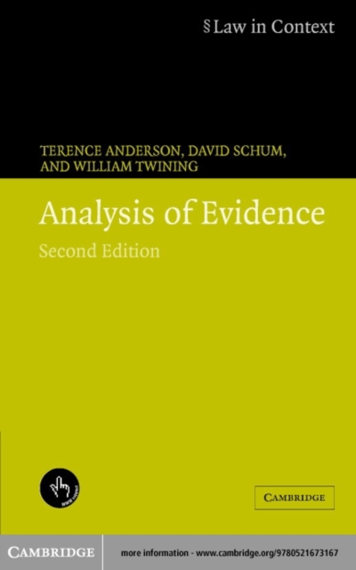 Analysis of Evidence, PDF eBook